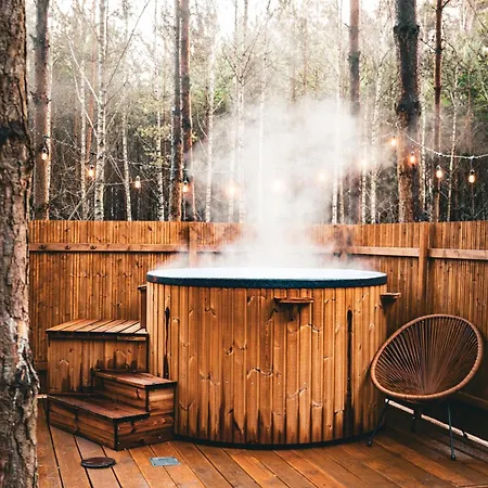 Osada Lovelaski - Balia Jacuzzi, Sauna I Kominek - Caloroczne Domki Premium Exterior photo