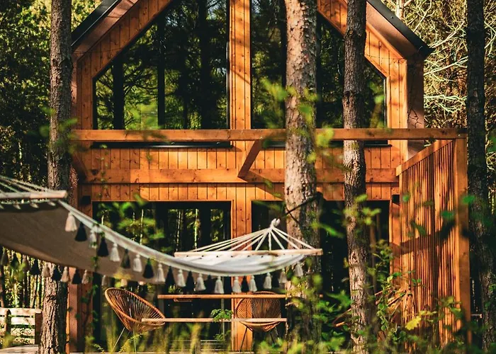 Osada Lovelaski - Balia Jacuzzi, Sauna I Kominek - Caloroczne Domki Premium