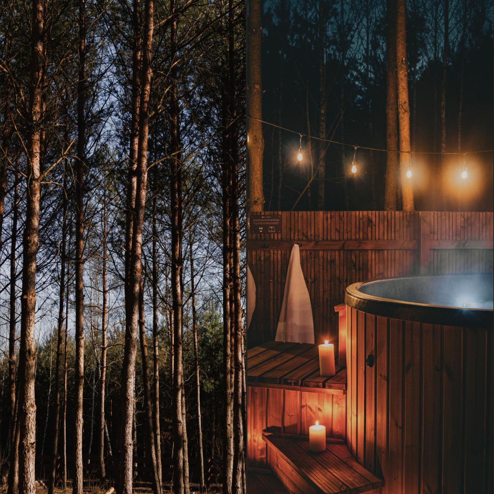 Osada Lovelaski - Balia Jacuzzi, Sauna I Kominek - Caloroczne Premium Ferienhaus Laski (Tuchola)