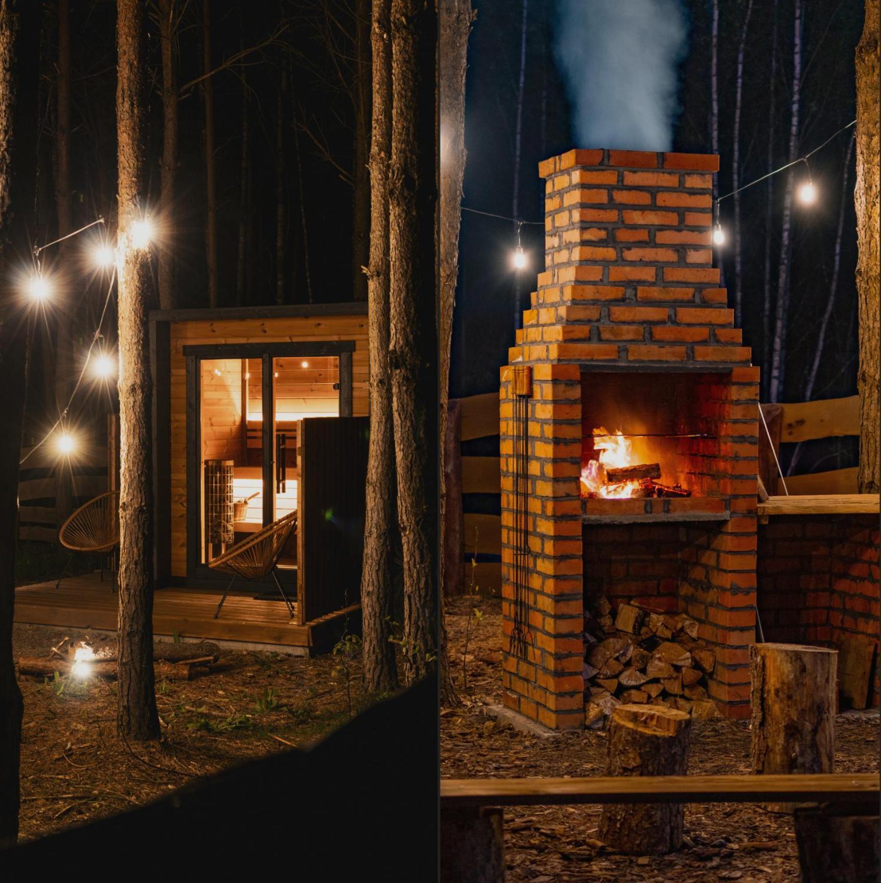 Ferienhaus Osada Lovelaski - Balia Jacuzzi, Sauna I Kominek - Caloroczne Premium